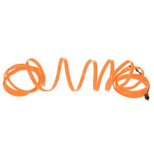 Ikonka Art.KX4956_3 LED ümbritsev valgustus auto / auto USB / 12V lint 3m oranž