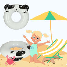 Ikonka Art.KX4919_2 Laste ujumisrõngas 80cm panda