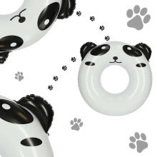 Ikonka Art.KX4919_2 Laste ujumisrõngas 80cm panda