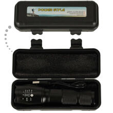 Ikonka Art.KX4829 Taktikaline sõjaline LED võimsusega USB taskulamp