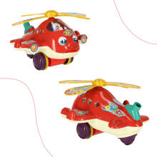 Ikonka Art.KX4607 Push stick helikopter õhusõidukite heli