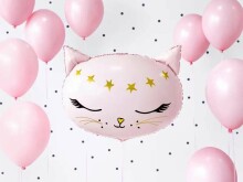 Ikonka Art.KX4572 Foolium õhupall Kitty roosa 48cm x 36cm