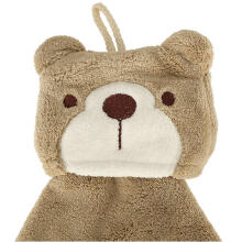 Ikonka Art.KX4527 Laste lasteaia käterätik 42x25cm pruun teddy karu