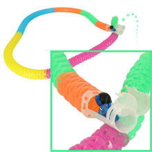Ikonka Art.KX4521 Pikk toru rada koos kiire auto 210 elemendiga