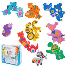 Ikonka Bath Toys Art.KX4504 Vahtveevanni loomad 26el.