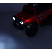 Ikonka Art.KX4412 Off-road auto push sõita heli ja tuled punane