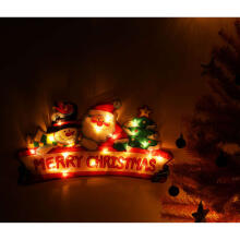 Ikonka Art.KX4354 LED jõulud ripptuled Merry Christmas kaunistus 45cm