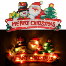 Ikonka Art.KX4354 LED jõulud ripptuled Merry Christmas kaunistus 45cm