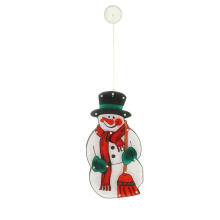 Ikonka Art.KX4354_1 LED rippvalgustid jõulukaunistus lumeinimene 45cm