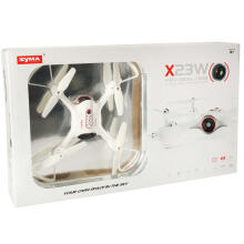Ikonka Art.KX9997_1 Syma X23W 2.4GHz 4CH FPV Wi-Fi valge RC droon
