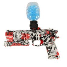 Ikonka Art.KX4091 Geelpüstoli veepüss akutoitega USB + 550tk klaasid. 7-8mm