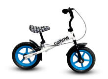 Ikonka Art.KX3983 GIMMIK Jooksuratas koos piduriga Nemo 11" sinine 3+