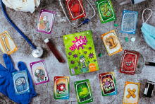 Ikonka Art.KX4758 MUDUKO kaardimäng Virus Party Game 8+
