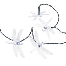 Ikonka Art.KX4968 Päikesepaneelide aiatuled 6.5m 30LED soe valge
