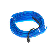 Ikonka Art.KX4956_1 LED ümbritsev valgustus auto / auto USB / 12V lint 3m sinine