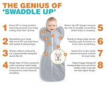 Love To Dream Swaddle Up Warm Dreamer Silly Goose Art.LTD-L1029267DBLM Dusty Blue