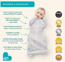 Love To Dream Swaddle Up Warm Dreamer Silly Goose Art.LTD-L1029267DBLXS Dusty Blue
