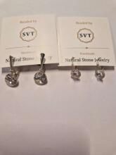 La bebe™ Jewelry Natural Stone earrings