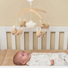 Little Dutch puidust muusikamobiil Baby Bunny Art.8854