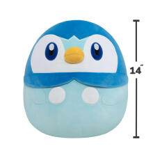 SQUISHMALLOWS Pokemon pehme mänguasi Piplup, 35 cm
