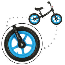 Ikonka Art.KX4544 Trike Fix Balance maastikuratas must ja sinine