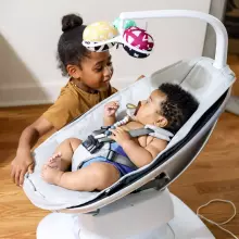 4moms MamaRoo 5.0 Infant Seat Art.158379 Classic Black