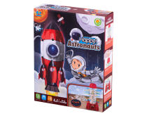 Ikonka Art.KX5342_1 Astronaut kapsel bier arcade mäng punane