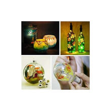 Ikonka Art.KX3876_1 Värvid klaaskeraamika portselanile komplekt klaasile maalimiseks 6 värvi x 25ml + pintsel värvipalett