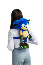 SONIC Plush Backpack, 30 cm
