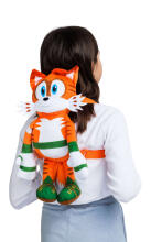 SONIC Plush Backpack, 30 cm