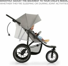 KinderKraft Helsi Art.KSHELS00GRY0000 Dust Grey Прогулочная коляска