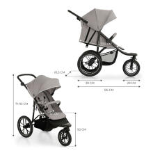 KinderKraft Helsi 2 Art.KSHELS00GRY0000 Dust Grey Vanker