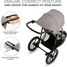 KinderKraft Helsi 2 Art.KSHELS00GRY0000 Dust Grey Vanker