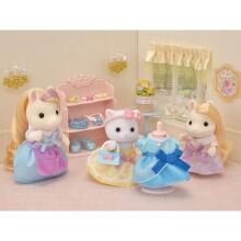 SYLVANIAN FAMILIES Mängukomplekt Printsesside kleidid