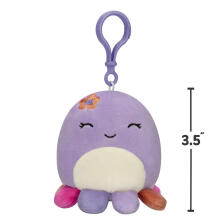 SQUISHMALLOWS W18 pehme võtmehoidja, 8 cm