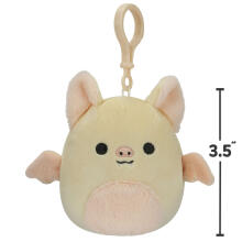 SQUISHMALLOWS W18 pehme võtmehoidja, 8 cm