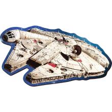 TREFL STAR WARS Puidust pusle Millennium Falcon, 160 osa