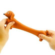 Keycraft Stretchy Sausage Dog Art.NV549 Stressivastane mänguasi