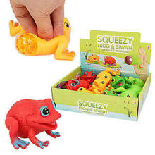 Keycraft Squeezy Frogs with Spawn Art.NV359 Stressivastane mänguasi