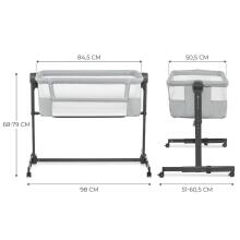 KinderKraf Neste Up 2 Art.KLNEUP02LGR0000 Light Grey  Reisivoodi
