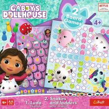TREFL GABBY´S DOLLHOUSE Board game 2 in 1