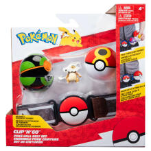 POKEMON Clip ´n´ Go Vöökomplekt figuuriga, W15
