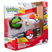 POKEMON Clip ´n´ Go Vöökomplekt figuuriga, W15