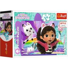 TREFL GABBY´S DOLLHOUSE Mini pusle, 54 osa