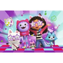 TREFL GABBY´S DOLLHOUSE Mini pusle, 54 osa