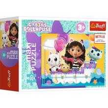 TREFL GABBY´S DOLLHOUSE Mini maxi pusle, 20 osa