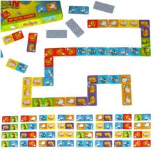 Ikonka Art.KX4167 ALEXANDER Domino Pets õppemäng 4+