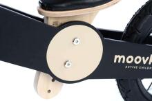 Moovkee Balance Bike Alex  Air Art.159827 Black  Jooksurattas puitraamiga