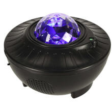 Ikonka Art.KX4405 Tähtede prožektor LED öine pall bluetooth puldiga