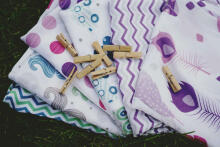 Little Frog Bamboo Swaddle Art.160388 Sweet Dreams